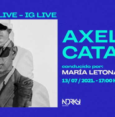 Axel Catalán ofrecerá live a través del IG de Indie Rocks!