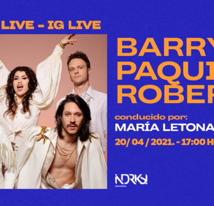 No te pierdas el IG Live de Barry Paquin Roberge en Indie Rocks!