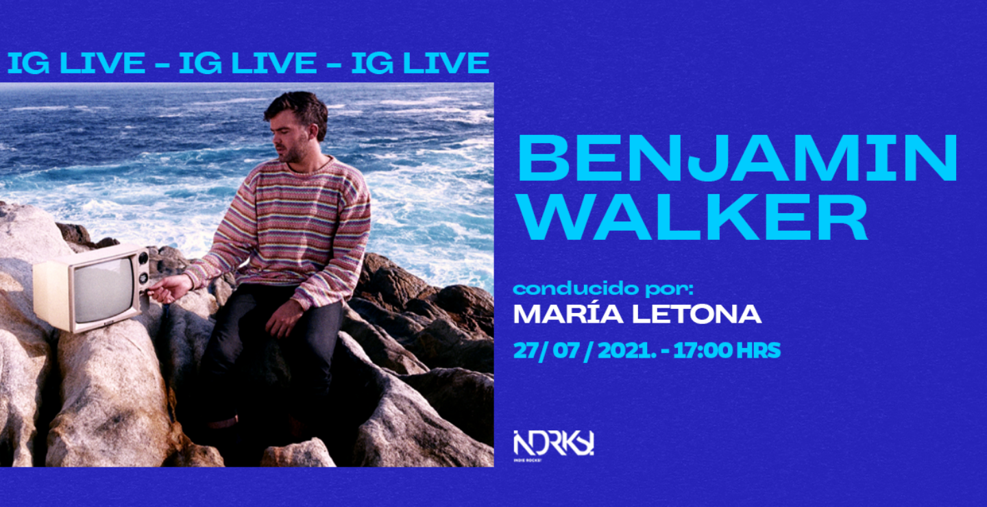 Benjamin Walker ofrecerá IG Live desde Indie Rocks!