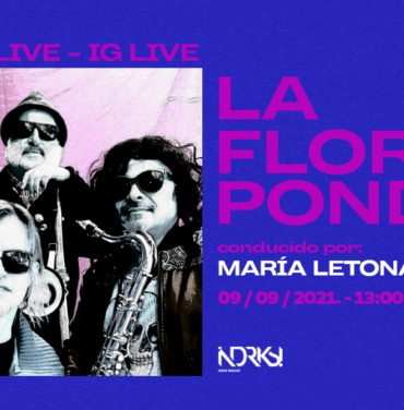 La Floripondio estará en el IG Live de Indie Rocks!