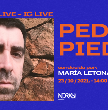 Pedropiedra en IG Live con María Letona en Indie Rocks!