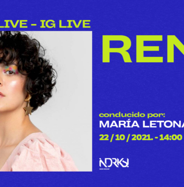 Renee en el IG LIVE de Indie Rocks!