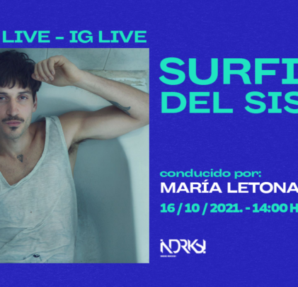 Surfistas del Sistema en el IG Live de Indie Rocks!