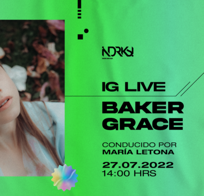 Conéctate al IG Live con Baker Grace