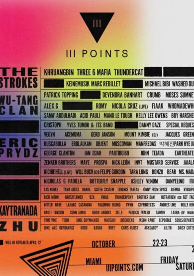 III Points Miami anuncia el line up para su edición 2021