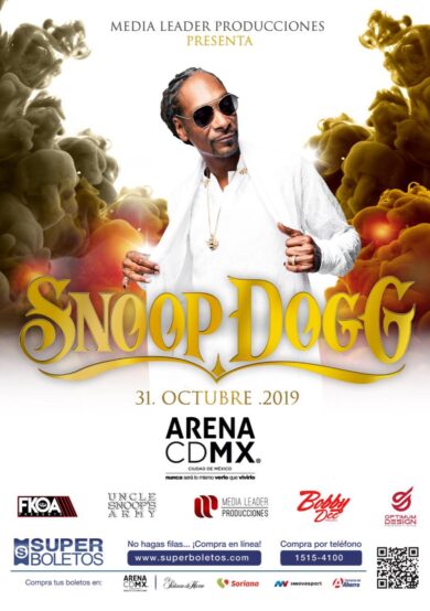 POSPUESTO: Snoop Dogg se presentará en México