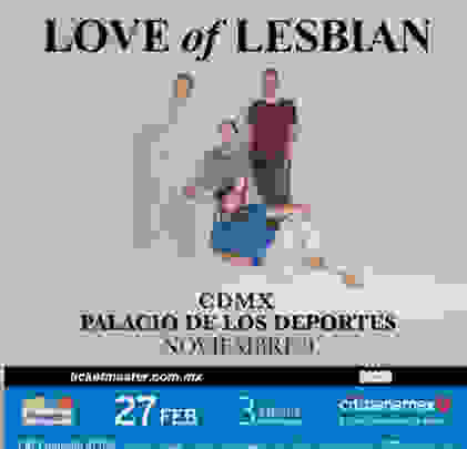 Love of Lesbian se presentará en el Palacio de los Deportes
