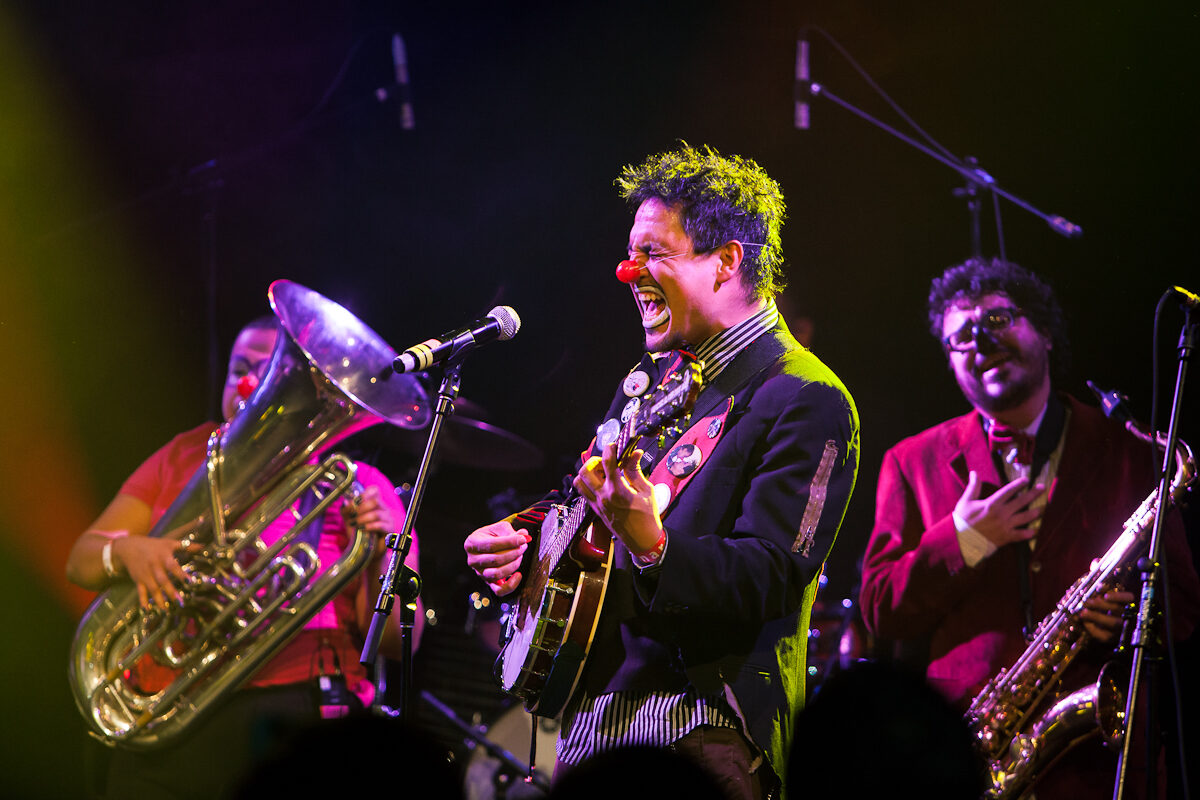 La presentación estelar de Triciclo Circus Band