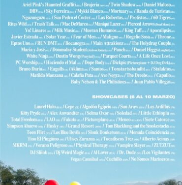 Horarios de los 4 escenarios del Festival NRMAL