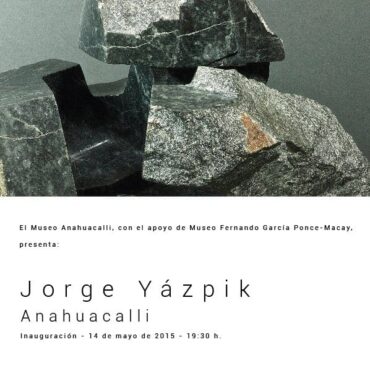 Jorge Yázpik se confronta con la arquitectura del Anahuacalli