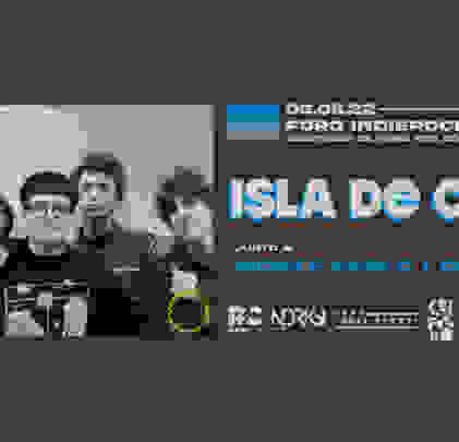 Isla de Caras llegará al Foro Indie Rocks!