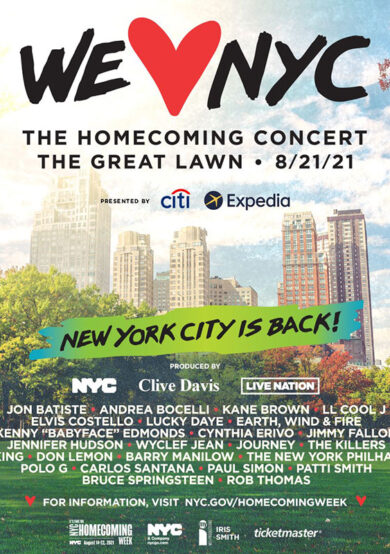 The Killers, Polo G y más en We Love NYC, The Homecoming Concert  