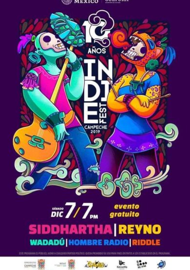 Indie Fest Campeche llega a su décimo aniversario