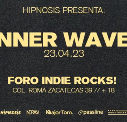 Gana boletos dobles para Inner Wave en CDMX