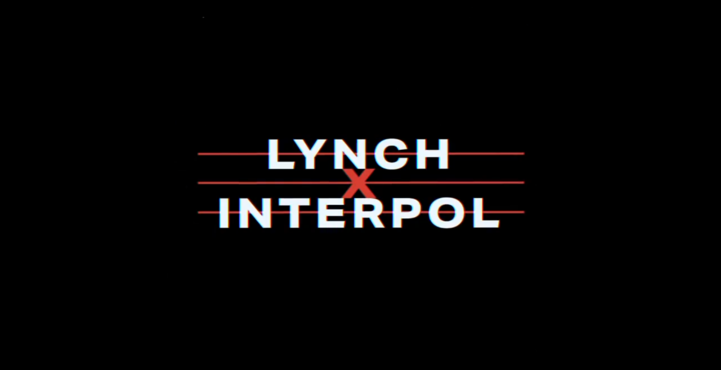 Interpol y David Lynch se unen en un proyecto audiovisual