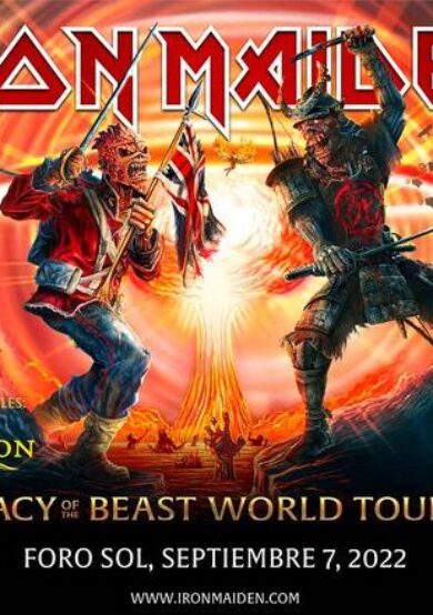 Precios y Horario: Iron Maiden y Mastodon en el Foro Sol