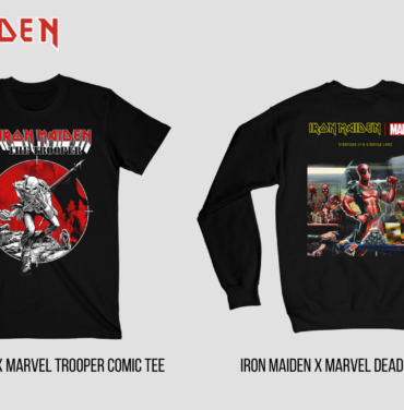 Iron Maden estrena merch en colaboración con Marvel