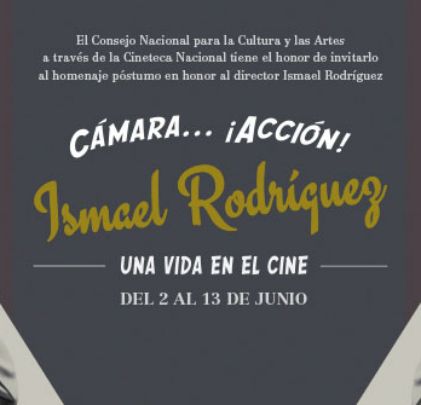 Asiste al homenaje del director Ismael Rodríguez