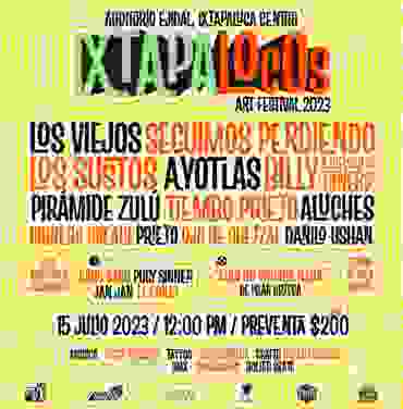 Conoce el cartel del Ixtapalocos