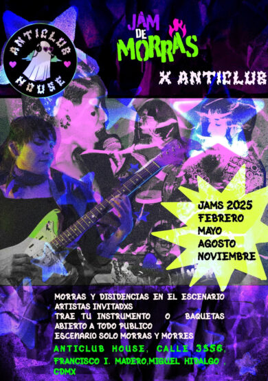 Jam de Morras tendrá cuatro fechas en Anticlub House