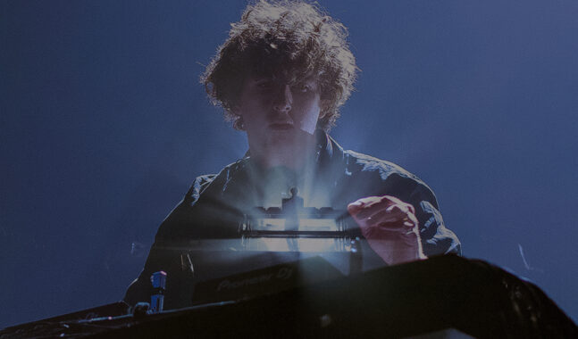 Jamie xx en el Pepsi Center WTC