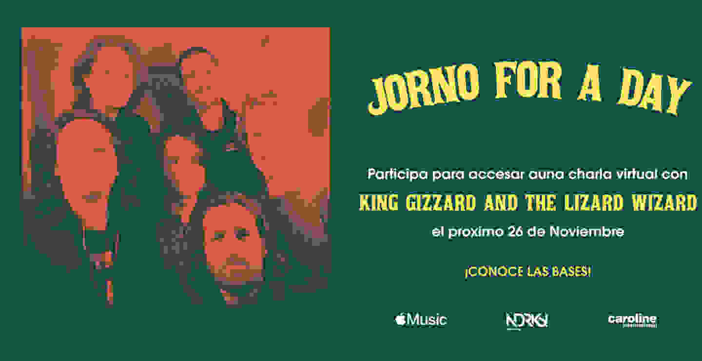 Jorno for a day | King Gizzard & Apple Music presentan