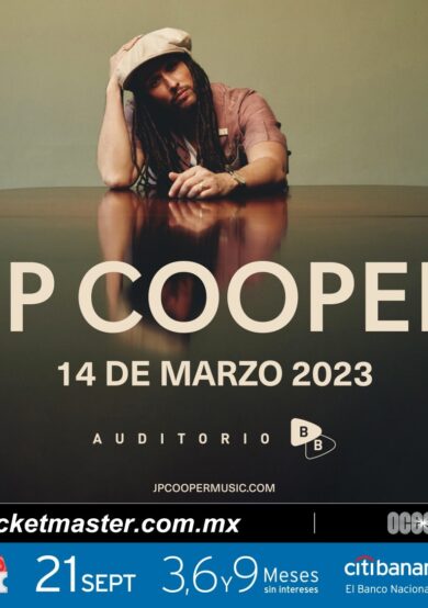 JP Cooper se presentará en la Ciudad de México