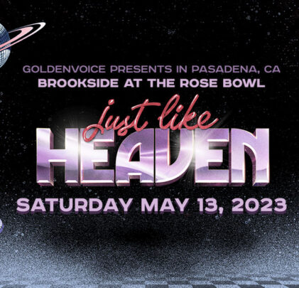 Conoce el lineup del Just Like Heaven Festival 2023