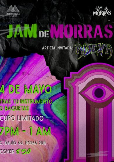 Jam de Morras realizará su segunda edición en Maquiladora Studio