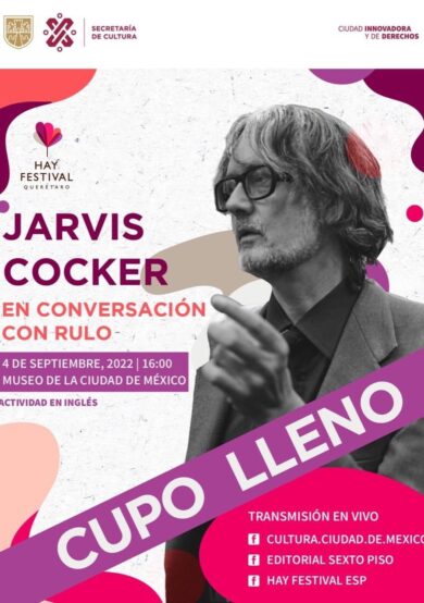 SOLD OUT: Jarvis Cocker llegará al Museo de la Ciudad de México