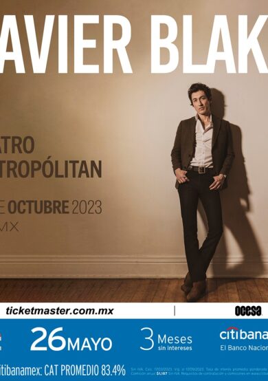 Javier Blake se presentará en el Teatro Metropólitan