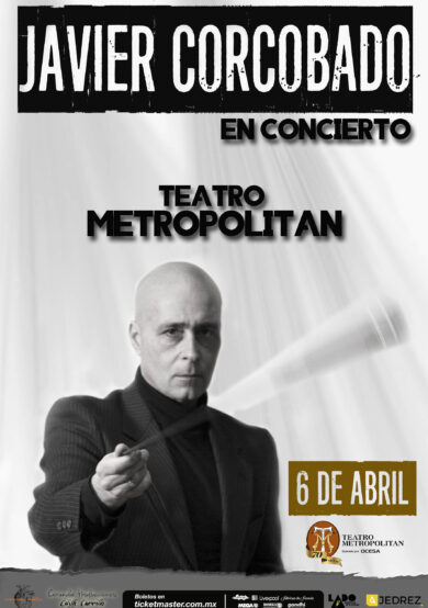 Javier Corcobado en el Teatro Metropólitan