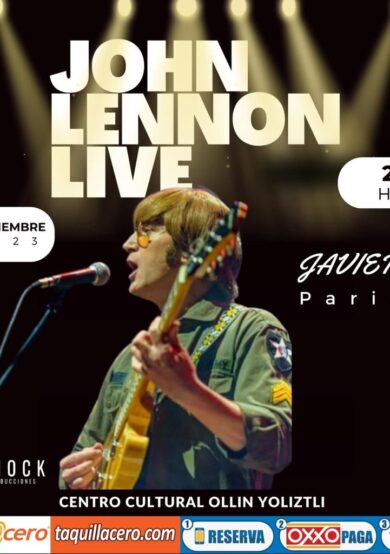 Javier Parisi presentará su show John Lennon Live en México