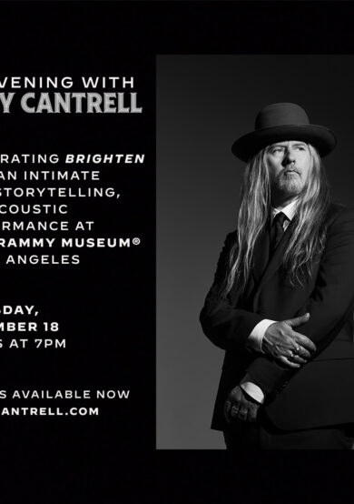 Jerry Cantrell presentará ‘Brighten’ en streaming especial