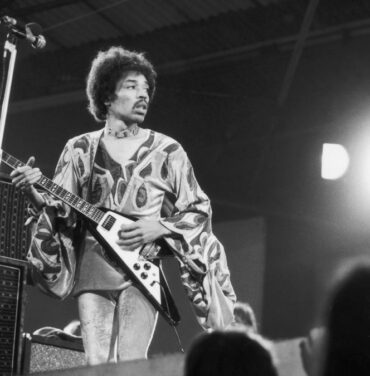 Gibson Custom replica dos guitarras de Jimi Hendrix