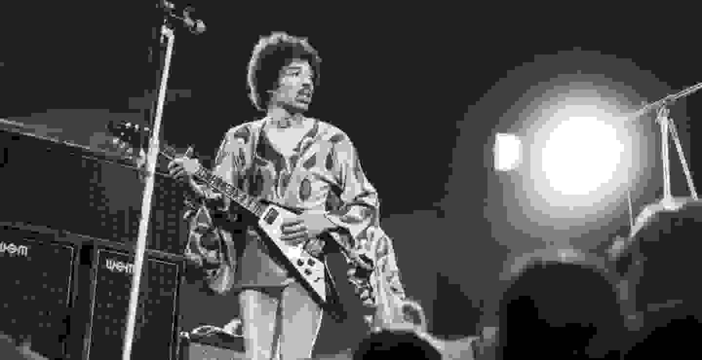 Gibson Custom replica dos guitarras de Jimi Hendrix