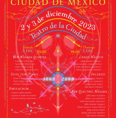 John Zorn se presentará en el Teatro de la Ciudad Esperanza Iris