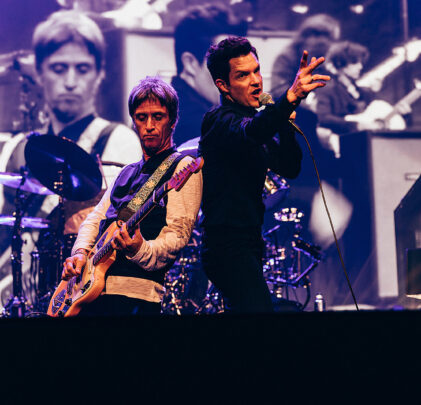 Johnny Marr y Andy Rourke se reúnen y tocan hits de The Smiths