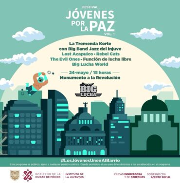 Conoce los detalles del Festival Jóvenes Por La Paz