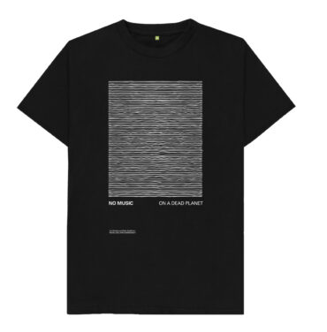 Nueva playera de Joy Division difunde mensaje ambientalista