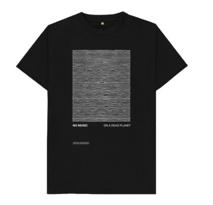 Nueva playera de Joy Division difunde mensaje ambientalista