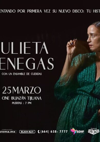 Julieta Venegas inicia gira en Tijuana