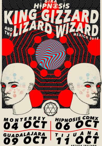 King Gizzard and the Lizard Wizard de gira por México