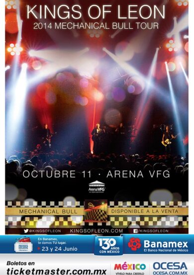 Kings Of Leon en la Arena VFG