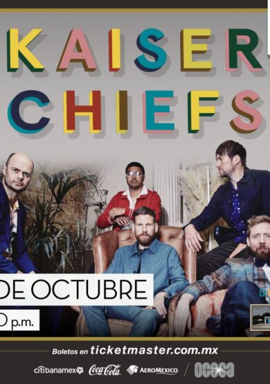 Kaiser Chiefs se presentará en El Plaza Condesa