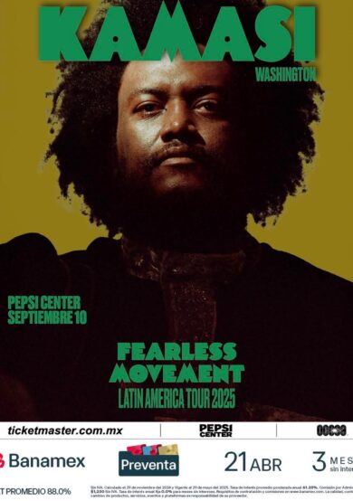 PRECIOS: Kamasi Washington ofrecerá un show en el Pepsi Center