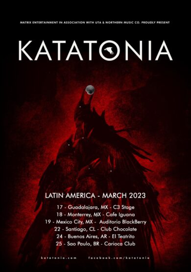 Katatonia se presentará en el Auditorio BB
