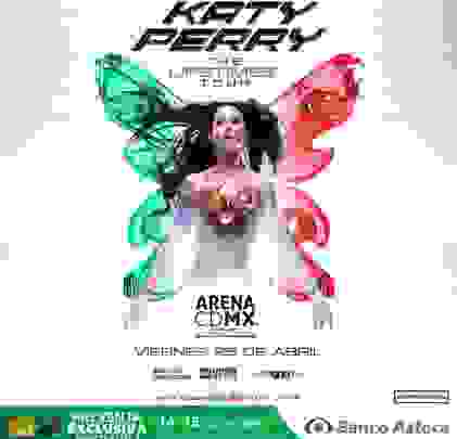 PRECIOS: Katy Perry se presentará en la Arena CDMX