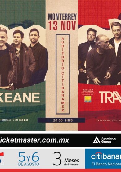 Keane & Travis en México
