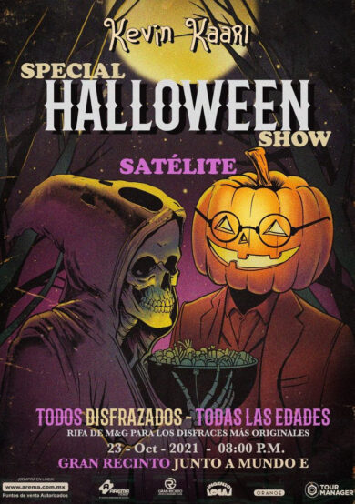 Kevin Kaarl dará concierto con temática de Halloween